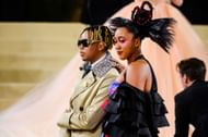 Naomi Osaka with her boyrfriend Cordae (Source: Getty)